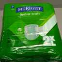 FitRight Extra+ Adult Diapers, Disposable Incontinence Briefs, Leak-Proof Diaper, Absorbent Briefs for Men and Women, Maximum Protection, 2XL, 60 70 in, 20 Briefs per Bag