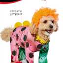 Rubies Clown Pet Costume for Dogs or Cats, XL (Extra Large, Green)