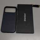 SHIELDON Genuine Leather Case for iPhone 17 Pro Max 6.9" 2025, [Camera Button Updated], Compatible with Magsafe, Magnetic Wireless Charging, Slim Fit, Non-Slip, Anti-Scratch, Shockproof - Navy Blue