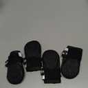 QUMY Dog Shoes for Large Dogs, Medium Dog Boots & Paw Protectors for Winter Snowy Day, Summer Hot Pavement, Water-Resistant in Rainy Weather, Outdoor Walking, Indoor Hardfloors Skid-Resistant Sole