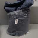 Navy Blue Quilt Queen Size  , Lightweight Quilted Blanket Thin Comforter Bed Cover, All Season Spring Summer, 3 Pieces, 90x90 inches
