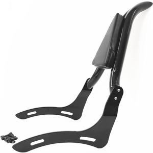 Black Sissy Bar Backrest for Honda Motorcycle Rebel 1100 CMX1100 Accessories 2020-2023 2024 2025 Passenger Backrest Rear Pad [24 Inches]