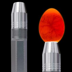 Egg Candler, Rechargeable and Portable Egg Candler for Chicken Egg, Candling Lamp Egg Candler Tester for Monitoring Eggs Development