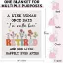 Retirement Gift for Woman 2026, Soft Flannel Retirement Blankets for Women, Best Retired Gifts for Women, Funny Retirement Gifts for Teacher Coworker Friend Nurse Boss Famale - 50'' x 60''
