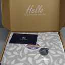 Pacific Coast Down Pillow, Luxury Hotel Collection Bed Pillow for Sleeping with Organic Cotton Shell, Suit for Back and Stomach Sleepers, Queen Size