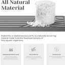 Stone Faucet Mat for Kitchen Sink, 23.6" Water Absorbent Diatomite Stone Sink Tray, Sink Protectors for Kitchen Sink, Faucet Mat for Bathroom Counter