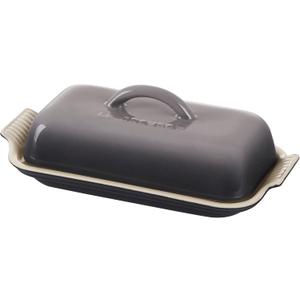Le Creuset Stoneware Heritage Butter Dish, Oyster