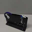 Steel Tape Bag Sealer Machine with Trimmer Blade, Heavy Duty Metal Produce Bag Sealing Taper Dispenser, Ideal for Ground Meat Packaging System