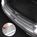 for Honda CRV CR-V 2023 2024 2025 2026 Rear Bumper Guard, Unti- Scratching Durable Premium 304 Stainless Steel Rear Bumper Sill Plate Protective Cover Trims Accessories- Silver