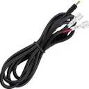 6 x Trail Camera Power Cord,5.5x2.1mm DC Plug External Power Cable Compatible with Stealth Cam,Spypoint,Moultrie,Browning,Wildgame Innovations,Muddy,Black Gate (5.5x2.1mm)