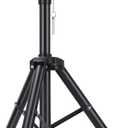 Pa Speaker Stand Tripod Speaker Stands Adjustable Height from 30" to 44" Slim Mini DJ Short Tripod Speaker Stand