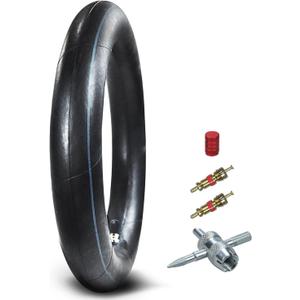 HOLATO Rear 90/100-14 3.00-14 Inner Tube for 110cc 125cc KLX125 KLX140 KX85 TTR125 YZ80 YZ85 RM80 CR80 CT90 DRZ125 TaoTao DB17 Apollo RFZX18 Coolster Dirt Pit Bike Off Road Motocross Heavy Duty 1 Pack