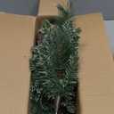 30 Led Warm Lights Pre-Lit Artificial Mini Christmas Tree, 2 Ft Snow Tipped Pine Artificial Christmas Tree,Seasonal Indoor Home Decor with Decorative Burlap Base