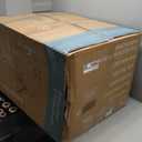 OLIXIS Dining Chairs Set of 8 Kitchen Mid Century Modern Chairs with Wood Legs and PU Leather Cushion for Living Room Bedroom Outdoor Lounge, White