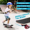 Honoson 7 Pcs Skateboard for Toddlers Beginners Knee Elbow Pads Wrist Guards Gear Set