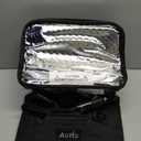 Aotto Portable Oven, Electric Lunch Box Food Heater - 12V/24V/110V 3-in-1 Car Food Warmer - Mini Personal Microwave Heated Lunch Box Warmer for Car, Truck, Travel, Office & Home Use - Black