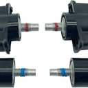 Box Handle and Grommet Kit Compatible with Dodge RAM 1500 2500 3500 Replace 68054996AA 68054997AB