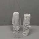 Mikasa Cheers Crystal Champagne Flutes Set, 3 Piece, Champagne Glasses with Quirky Designs, 250ml, White