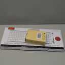 seenda Bluetooth Keyboard and Mouse Combo for Mac, SKM64-2 Rechargeable Slim Wireless Keyboard Mouse Compact, 3 Multi-Device Connection, Compatible for Mac, MacBook Pro/Air, iPad, Black Gray