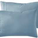 Nestl Stone Blue Pillow Cases Size Set of 2, Soft Pillow Case, Microfiber Pillow Cases 2, Pillowcases, Envelope Closure Pillowcase, Pillow Covers Size, 20x30 Inches