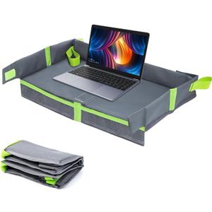 Car Seat Tray for Kids Travel - Lap Desk, Cup Holder | Foldable Backseat Entertainment Board for Coloring, Books, Toy Storage, Child Snack Table for Airplane, Train, Car, Vacation, Family Trips Car Seat Tray for Kids Travel - Lap Desk, Cup Holder | Foldable Backseat Entertainment Board for Coloring, Books, Toy Storage, Child Snack Table for Airplane, Train, Car, Vacation, Family Trips