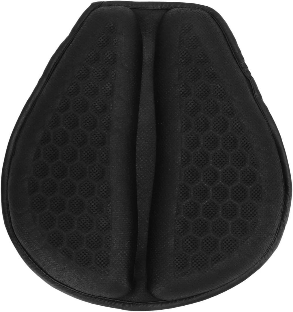Motorcycle Seat Cushion Motorcycle Black Seat Pad Motorcycle Waterproof Cushion Motorcycle Pillion Passenger Pad Gel Motorcycle Seat Pad for Motorcycle