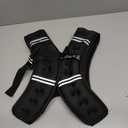 BAGAIL Comfort-Fit Weighted Vest for Woman, Even Weight Distribution, Faster Weight Loss, No-Chafe or Bounce for Walking & Running with Detachable Phone Pouch & Reflective Stripes (15 lbs.) (Black)