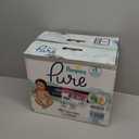 Pampers Pure Protection Baby Diapers, Size 1 (8-14 lbs), 132 Count, Up to 100% Leakproof, Premium Plant-based Skin Protection, Hypoallergenic Soft Diapers