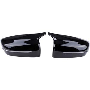 Gloss Black Side Wing Mirror Cover Caps Compatible with 2017-2022 BMW G30 G31 G20 G11 G12 M Style