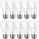 Energetic BR20 LED Bulb R20 Dimmable 5000K Daylight 45W Equivalent to 6.5W, Recessed Can Light Bulbs, Kitchen Ceiling Lights, E26 500 Lumen LED Flood Light Bulbs, Indoor UL Listed (Pack of 10)