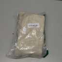 Beige Linen Kitchen Curtain 24 Inch Length 2 Panel Pinch Pleat Back Tab Modern Neutral Short Cafe Pleated Curtains with Hook Light Filtering Sheer Small Window Treatment Tier for Basement 36Wx24L 2 FT