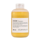 Davines DEDE Shampoo, Delicate Soft Lather Daily Cleanser for Medium Fine & Fine Hair  Gently Removes Impurities to Make Hair Light, Shiny, and Soft with Red Celery Extract, Travel Size, 2.54 Fl Oz