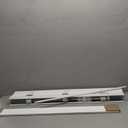 Cordless, 2 Inch Faux Wood Blind, 35" Wide x 48" 35"W x 48"H Bright White