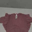 Gerber Baby Girls Toddler Sweater Knit Top and Cropped Pant Set (2T, Pink)