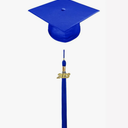 10 Pcs Adult Graduation Cap with Tassel Felt Grad Hat for Men Women Bachelor Master College Costume Accessory