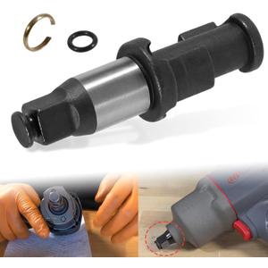 1/2 Air Impact Anvil with O-ring and Retainer Clip for Ingersoll Rand IR2235TiMax & IR2235QTiMax