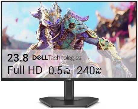 Dell 24 240Hz Gaming Monitor - SE2426HG - 23.8-inch FHD (1920x1080) 240Hz Display, in-Plane Switching (IPS) Technology, AMD FreeSync™ Premium, TÜV 3-Star, 2X HDMI, DisplayPort 1.4, Tilt