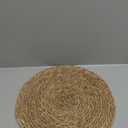 13 in Round Woven Placemats Plate Chargers Set of 12, Boho Farmhouse Rustic Woven Place Mats for Kitchen Dining Party Table Decor, Rattan Wicker Table Mats Jute Braided Chargers for Dinner Plates