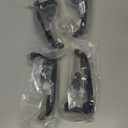 X4XZ 4Pcs Front Rear Left Right Exterior Door Handle Driver Passenger Side for Hyundai Elantra 2006-2012 (OEM# 826512H000 826522H010 826522H020)