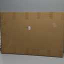 wyooxoo 24x36 Poster Frame Dark blue Solid Wood Picture Frames Display Pictures 20x30 with Mat or 24x36 Without Mat Colorful Frame For Horizontal Vertical Wall Mounting