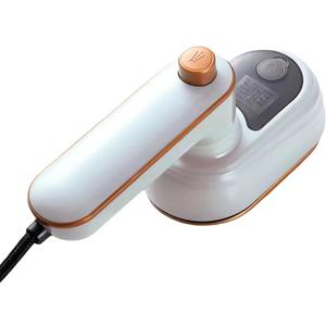 Portable Steam Iron - 2023 New Travel Mini Steam Iron, Portable Micro Small Iron Dry & Wet Ironing Machine, Mini Steamer for Clothes Travel Size, Foldable Handheld Iron and Steamer All in One (White)