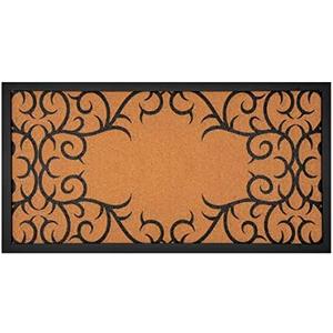 GASARÉ, Extra Thick, Cork Board for Walls, Bulletin Board, Pinboard, Decorative, Solid Frame, Install Horizontal or Vertical, for Home and Office, Push Pins Included, 23 x 13 Inches, Black