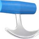 Rehabilitation Advantage, TGrip with Plastic Blue Handle, Rocker Knife