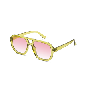 livho Trendy Polarized Square Aviator Sunglasses Women Men Square Eyewear Frame, Retro Sun Glasses for Women Men 2025 Shades