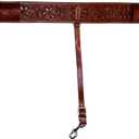 Hulara Western Carved Leather Rear Flank Back Saddle Girth Cinch Belt with Bucking Strap Comfytack |Premium Flank Cinch Belt Leather Horse Girth