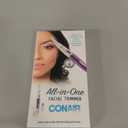 Conair All-in-1 Facial Hair Trimmer for Women, Perfect for Face, Ear/Nose and Eyebrows, Battery-Powered (White)