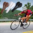 Bike Saddle Seat Pad Breathable Hollow Thicks Comfortable Bicycle Fit for MTB Road Bike Fixed Gear Bike