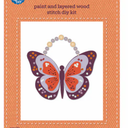 Paint And Layered Wood Stitch Diy Kit Pack of 3