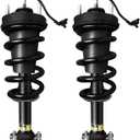 2PCS Front Shock Absorber Struts Assembly Magnetic Ride Control Suspension Automatic For 2015-2020 Cadillac Escalade Chevy Tahoe Suburban Silverado GMC Sierra 1500 Yukon XL 84176631