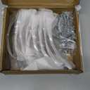 khtumeware 10 Pack 4" Drawer Pulls Brushed Brass Cabinet Cup Pulls Kitchen Hardware Cabinet Handles Drawer Handles Knobs 4 inch Hole Center